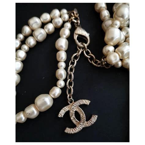 collier chanel fantaisie|chanel colliers.